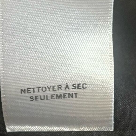 Halogen Black & White Print A Line Skirt Cotton Rayon Sz 10 - Picture 5 of 5